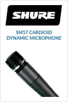 Shure sm57 dynamic microphone