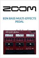 Zoom B3N bass multi effect
