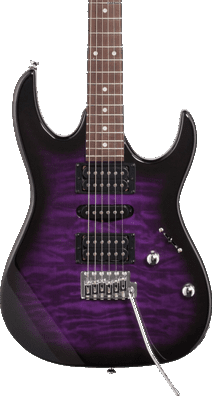 solid body type electric guitar