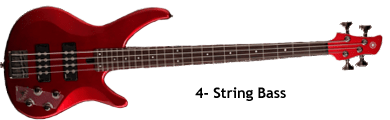 4-string bass guitar